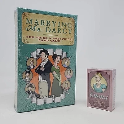 Juego de Cartas Marrying Mr. Darcy The Pride & Prejudice + Expansión Emma Sellado NUEVO  Foto 1 de 4