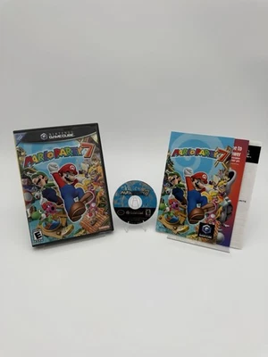 Mario Party 7 (Nintendo GameCube 2005) Complete CIB Manual TESTED - Image 1 of 4