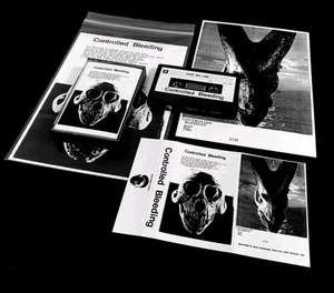 Kontrollierte Blutung - Sense kann kommen Kassette Band Brandneu Rauschen Merzbow - Bild 1 von 2