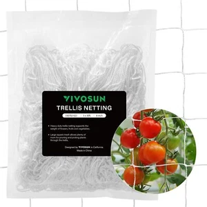 VIVOSUN Plant Trellis Garden Climbing Net Wall Fence Mesh Veg Flower 1.5mx9m - Picture 1 of 7