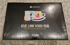 CORSAIR iCUE LINK H100i RGB Liquid CPU Kühler - Bild 1 von 3