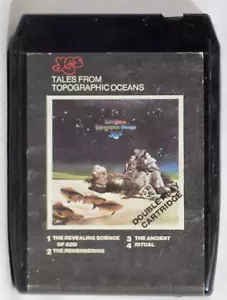 YES – Tales From Topographic Oceans 1973 1st UK Double Play 8-TR tape EX - Picture 1 of 5