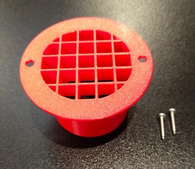 Gas drop floor vent for camper vans & motorhomes - various sizes and colours - Image 1 of 4