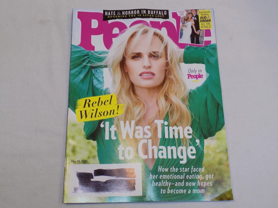 People Magazine May 2022 Rebel Wilson JoJo Jordan Buffalo Shooting Jason Momoa - Image 1 of 1