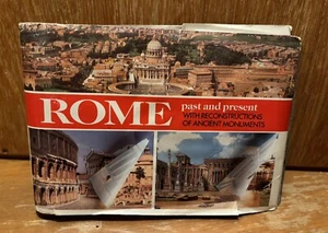Rome Past & Present Guide with Reconstructions 1996 Vision Plastic Overlays - Picture 1 of 3
