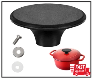 Dutch Oven Knob Compatible with Le Creuset Knob Replacement Pan, Pots Lid Handle - Picture 1 of 2