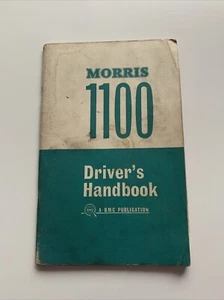 Original Original Vintage Morris 1100 Fahrerhandbuch AKD3896F selten - Bild 1 von 4