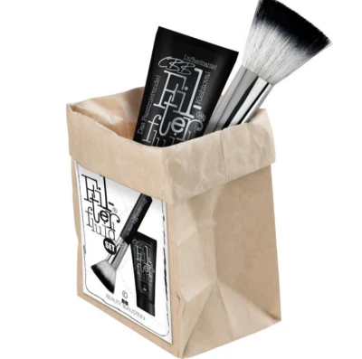 Make-up Set BB Cream & Pinsel – vegane Foundation Tagescreme Naturkosmetik - Bild 1 von 4