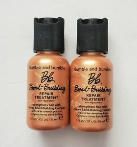 2x Bumble & Bumble Bb Bond Building Repair Treatment Travel Sz 1floz Each, C12 - Picture 1 of 2