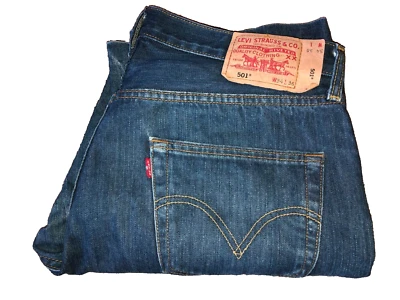 Levis 501 XX  blue denim jeans W 34 L 30 - Image 1 of 4