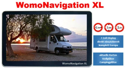 7 Zoll Reisemobil Navi Europa Stellplätze Campingplätze neu sofort einsatzbereit - Bild 1 von 4