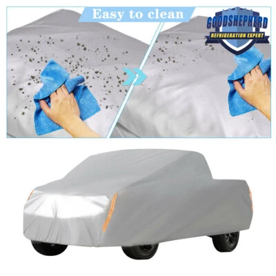 Lona para camión impermeable para todo clima lluvia protección solar cubierta completa para automóvil al aire libre Foto 1 de 3