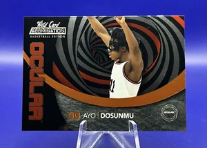 2022 Wild Card Allumination AYO DOSUNMU Ocular Insert #AOC-1 Illinois / Bulls - Picture 1 of 2