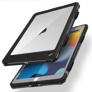 For iPad 10.2" 9th 8th 7th Gen Case Waterproof Shockproof Heavy Duty Stand Cover - Picture 1 of 11