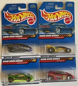 Game Over Series Complete Series Set Hot Wheels Die Cast Cars - Lot of 4 - Picture 1 of 9