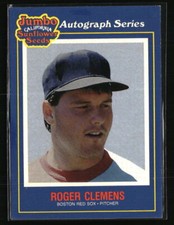 Roger Clemens 1990 Jumbo California Sunflower Seeds #18 Baseball Card