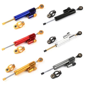 Estabilizador de amortiguación de dirección de motocicleta ajustable CNC control de seguridad universal BK - Imagen 1 de 14