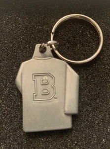 Boston Bruins Official NHL Hockey Jersey Duracell Pewter Metal Keychain - Picture 1 of 2