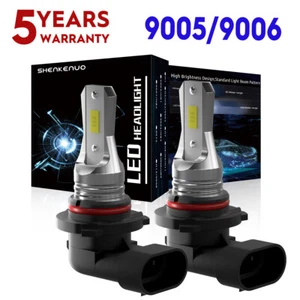 9145 H10 6500K White CSP LED Fog Light Bulbs For Ford F150 F250 F350 Super Duty - Picture 1 of 10