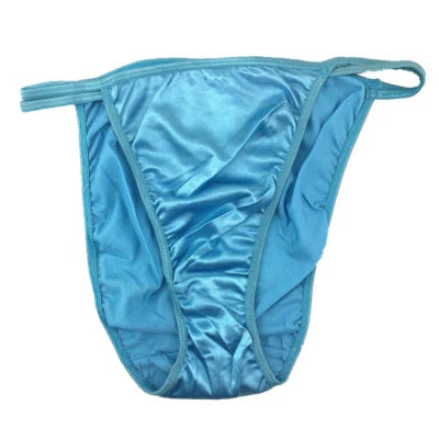 Bragas de bikini B12 Wetlook satinadas de nailon elásticas brillantes Sissy S M L XL 2X 3X Foto 1 de 4