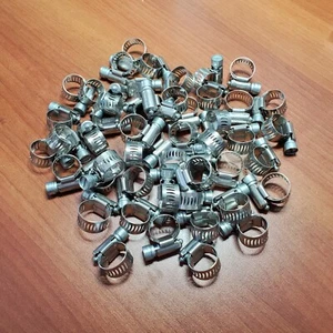 Breeze power seal stainless hose clamps worm drive qty 50* - Bild 1 von 4