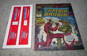 Captain Britain 2 VF+ WITH BOOMERANG   RARE in US Disney+ LOT Avengers  MCU - Picture 1 of 3