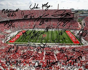 Ohio State Buckeyes Football Team Signed 8X10 Photo Rp Joey Bosa Barrett 20 Sigs - Picture 1 of 1