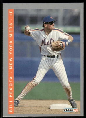 1993 Fleer #92 Bill Pecota - Image 1 of 2