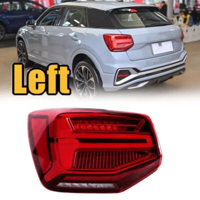 Luz trasera LED izquierda para Audi Q2 Q2L 2018 2019-2023 señales de giro luz de freno Foto 1 de 4