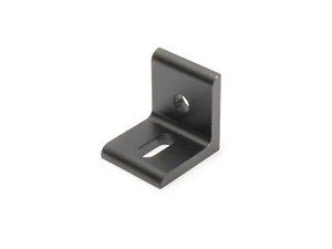 Winkel, 40*40*36, Aluminium, schwarz eloxiert, I-Typ Nut 8, VPE 10 Stück - Bild 1 von 3