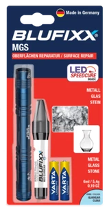 BLUFIXX-Pro Set MGS Metall, Glas und Stein - Klar 5,4g - Afbeelding 1 van 1