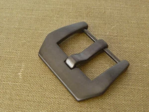 20-22-24-26 mm Watch Strap BUCKLE PAM-Style Pre-V Screw-Pin Brushed Polished - Picture 1 of 15