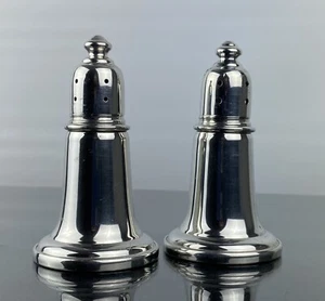Vintage Empire Silber Zinn gewichtete Streuer Made in USA Salz und Pfeffer A141 - Bild 1 von 10