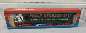 1:50 Scale TEKNO 69 Volvo FH12 Globetrotter & Trailer - EDDIE STOBART - Picture 1 of 5