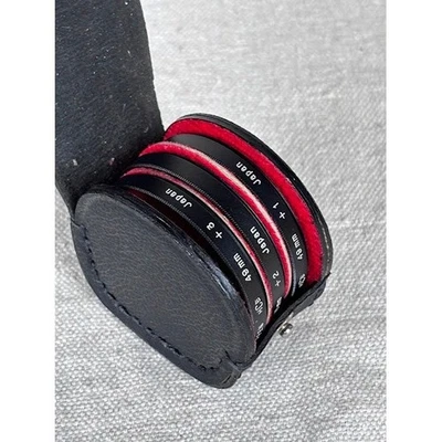 Tiffen 49mm HCE Close Up Lens Filter Set +1 +2 +3 Case Made In Japan *UNTESTED * - Image 1 of 4
