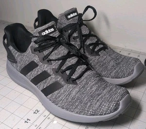 Adidas Herren Lite Racer 2.0 schwarz Laufschuhe Größe 12 - Bild 1 von 8