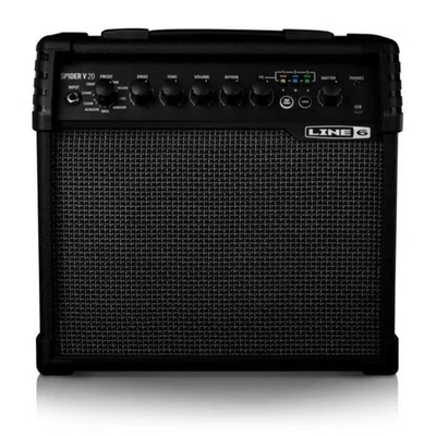 Line 6 Spider V 20 MKII Combo Electric Guitar Amplifier, 20-Watts - Image 1 of 3