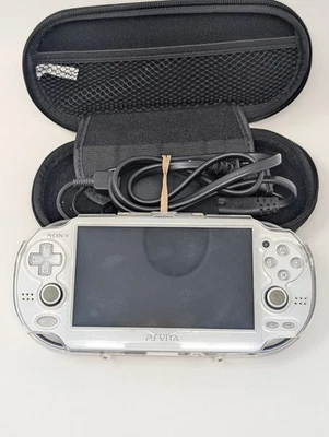 Sony PS Vita PCH-1001 Console W/ OEm Charger, Cover & Case - Image 1 of 4