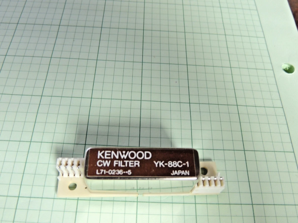 KENWOOD CWフィルター YK-88C-1 ESTATE KENWOOD YK-88C-1 CW FILTER | eBay