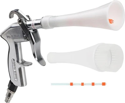 EXLECO Druckluft Reinigungspistole Trocken Ausblaspistole für Kompressor 6-9Bar