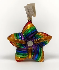 Christopher Radko 1997 Kennedy Center Honors 20th Anniversary Rainbow Star - Picture 1 of 4