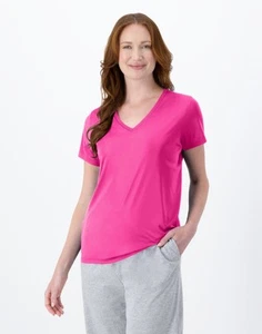 Hanes Sport Cool DRI Women's Performance V-Neck T-Shirt - Picture 1 of 32
