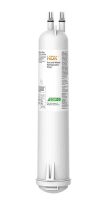 2 Pack HDX  EQW-3 Premium Ice & Water Refrigerator Filters 1010872007 Free Ship - Image 1 of 4