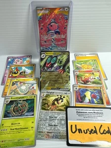 Pokémon Flamigo 227/193 Holo Illustration Rare Paldea Evolved Art + Pack Code EX - Picture 1 of 6