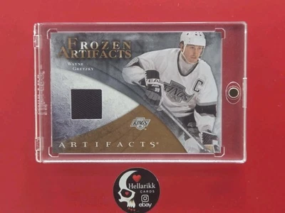 Parche de artefactos congelados Wayne Gretzky 2010-11 #FAR-WG cubierta superior de Los Ángeles Foto 1 de 2