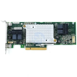 Adaptec RAID ASR-81605ZQ 1GB LP PCIe-x8 SAS 12Gbps RAID Controller - Picture 1 of 6
