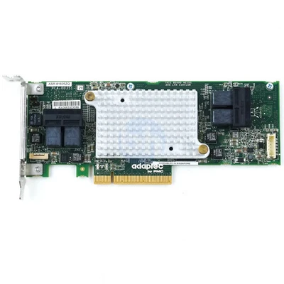 Adaptec RAID ASR-81605ZQ 1GB LP PCIe-x8 SAS 12Gbps RAID Controller - Image 1 of 4