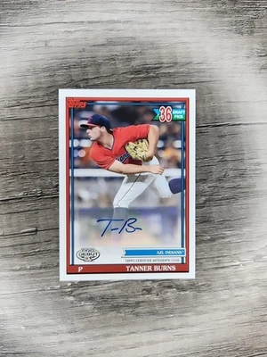 2021 Topps Pro Debut - Tanner Burns #PD-180 Autographs (AU, RC) - Image 1 of 2