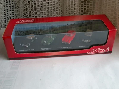 Schuco: Modellautos, Mercedes-Benz-Oldtimer 4er Set dekorarativ; ungeöffnete OVP - Bild 1 von 4