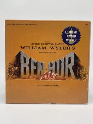 BEN HUR 12" LP VG+ BOX SET VINYL RECORD + BOOK DELUXE EDITION w/HYPE STICKER - Image 1 of 4